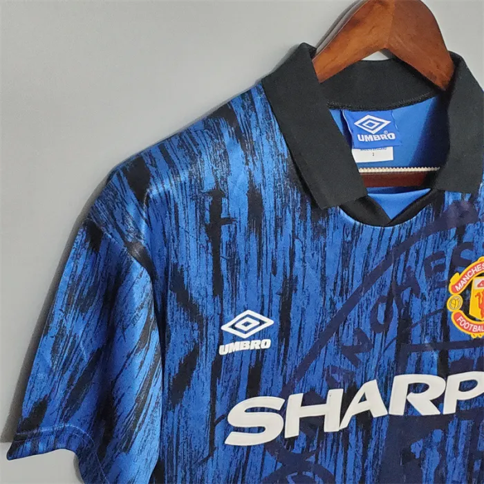 Manchester United Jersey Third Kit 1992/93 Retro Football product image 5