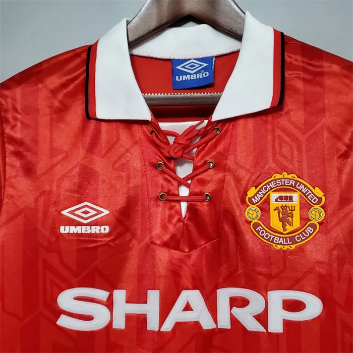 Manchester United Jersey Home Kit 1992/93 Retro Football product image 2