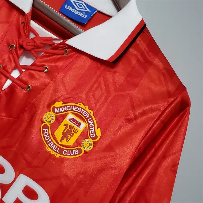 Manchester United Jersey Home Kit 1992/93 Retro Football product image 3