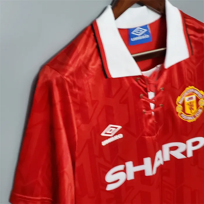 Manchester United Jersey Home Kit 1992/93 Retro Football product image 6