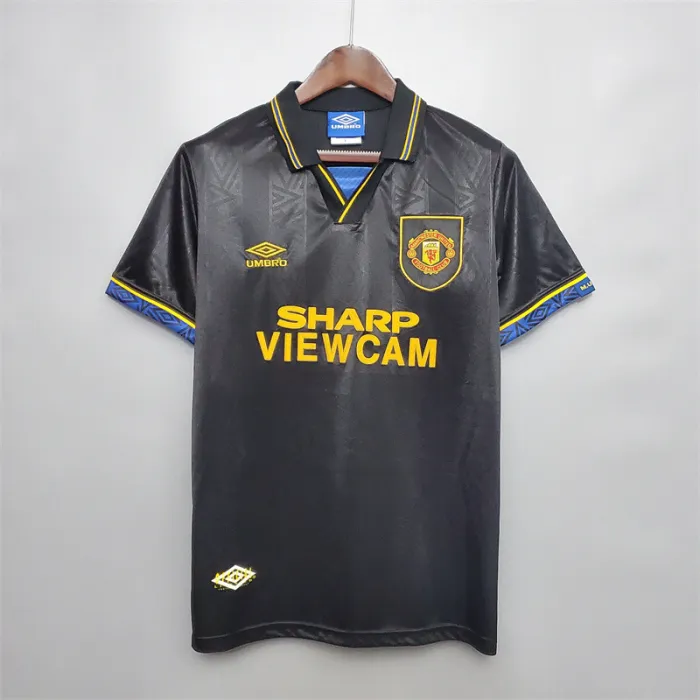 Manchester United Jersey Away Kit 1993/95 Retro Football product image 1