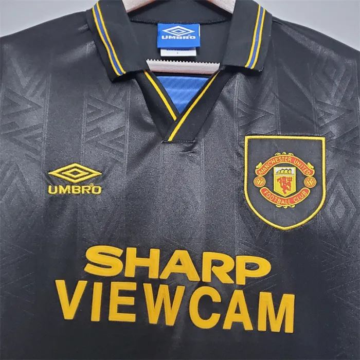 Manchester United Jersey Away Kit 1993/95 Retro Football product image 2