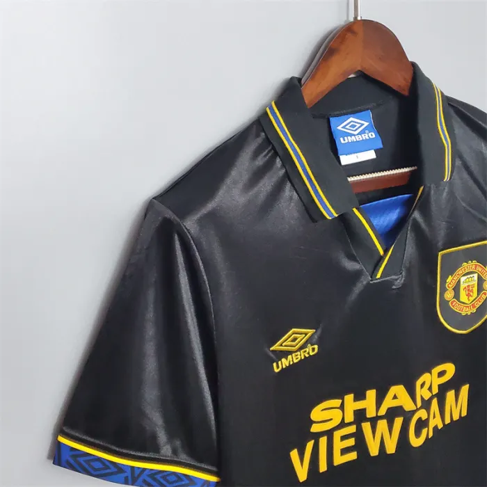 Manchester United Jersey Away Kit 1993/95 Retro Football product image 7