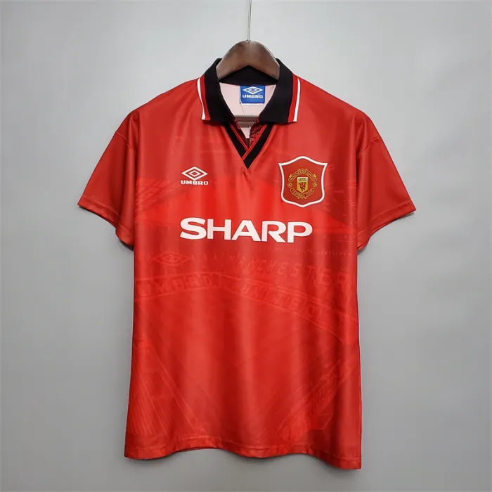 Manchester United Jersey Home Kit 1994/96 Retro Football product image 1