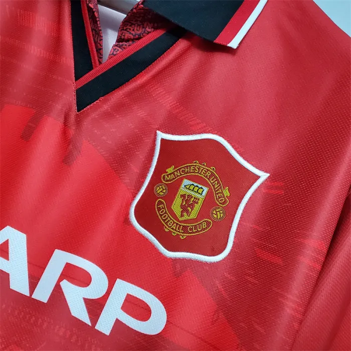 Manchester United Jersey Home Kit 1994/96 Retro Football product image 3