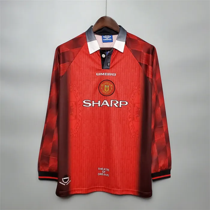 Manchester United Jersey Home Kit 1996 Retro Long Sleeves product image 1
