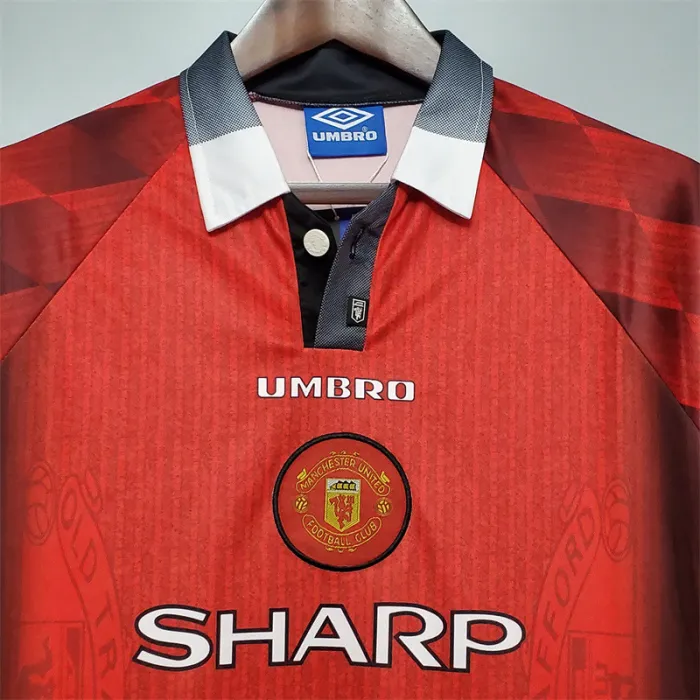 Manchester United Jersey Home Kit 1996 Retro Long Sleeves product image 2