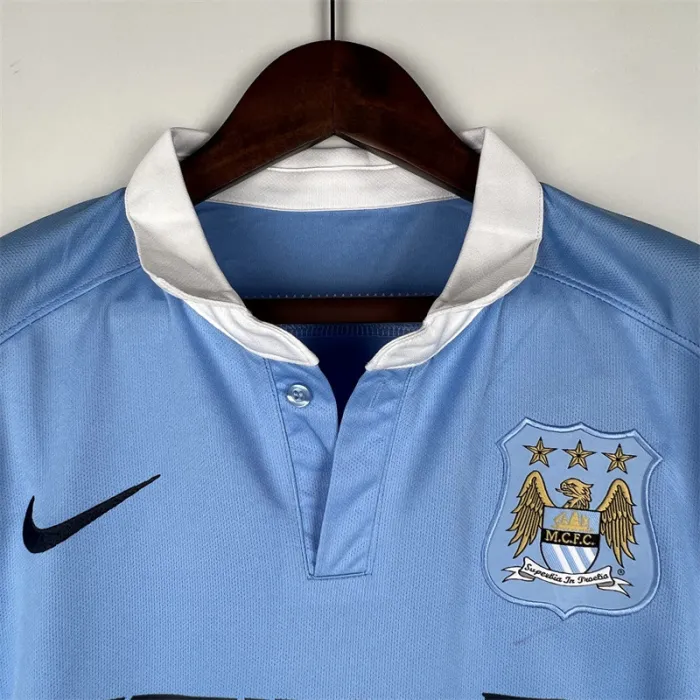 Manchester City Jersey Home Kit 2015/16 Retro Football Team product image 2
