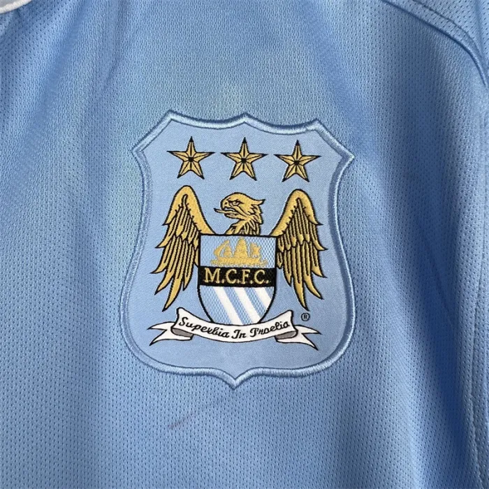 Manchester City Jersey Home Kit 2015/16 Retro Football Team product image 3