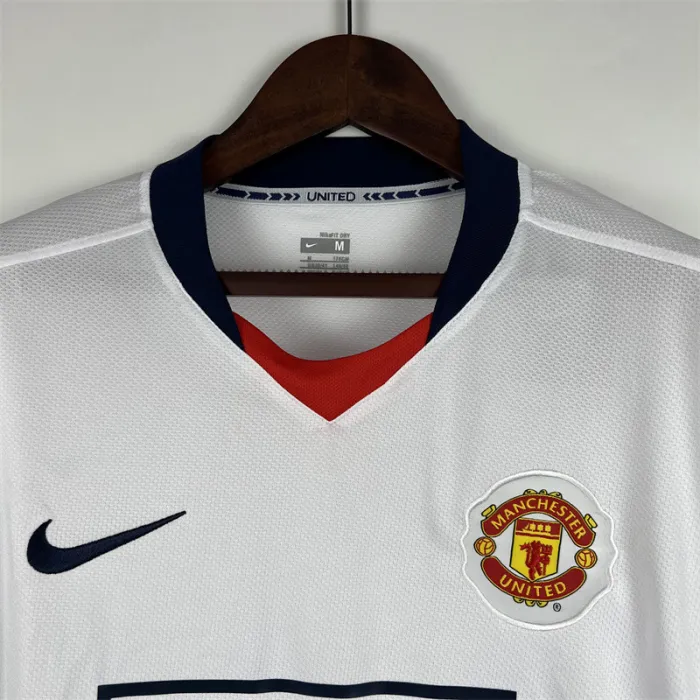 Retro Manchester United Away Kit 08/09 Football Jersey Long product image 2