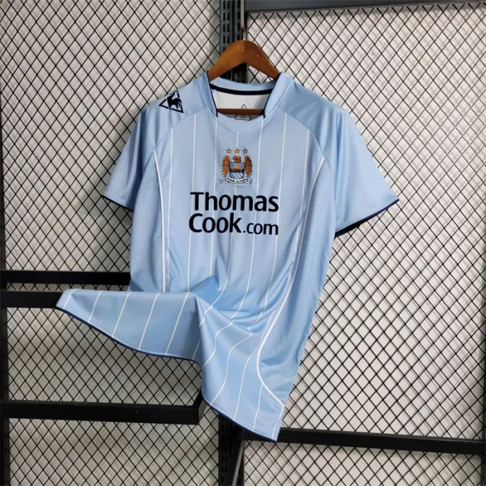 Manchester City Jersey Home Kit 07/08 Retro Football Team product image 1