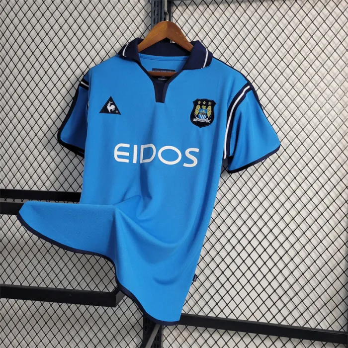 Manchester City Jersey Home Kit 01/02 Retro product image 1