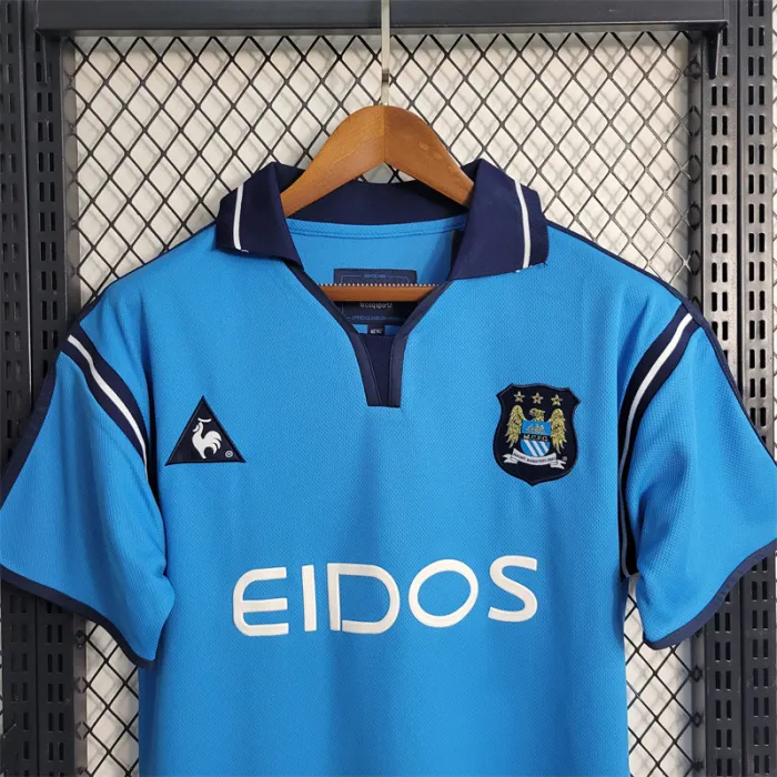 Manchester City Jersey Home Kit 01/02 Retro product image 4