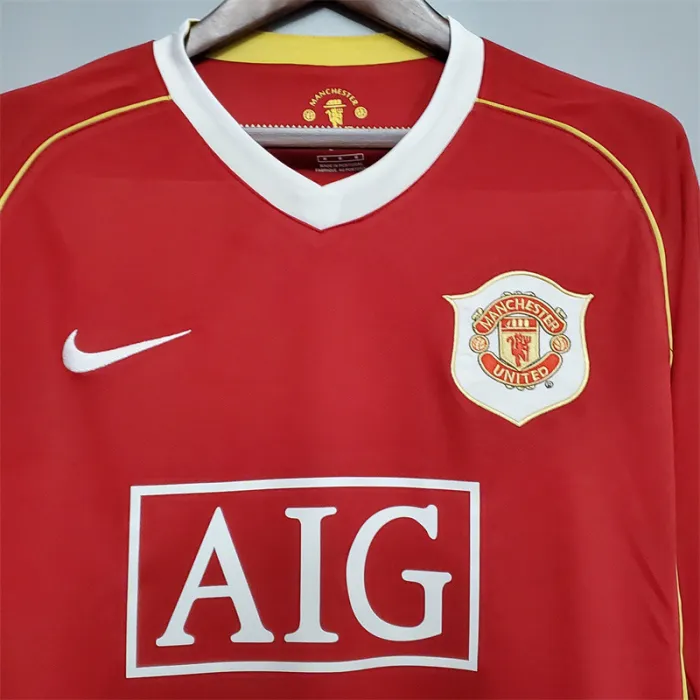 Manchester United Jersey Home Kit 2006/07 Retro Long product image 2