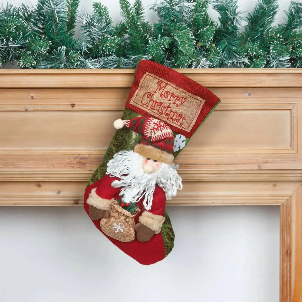 Christmas Hanging Decorative Socks Design A
