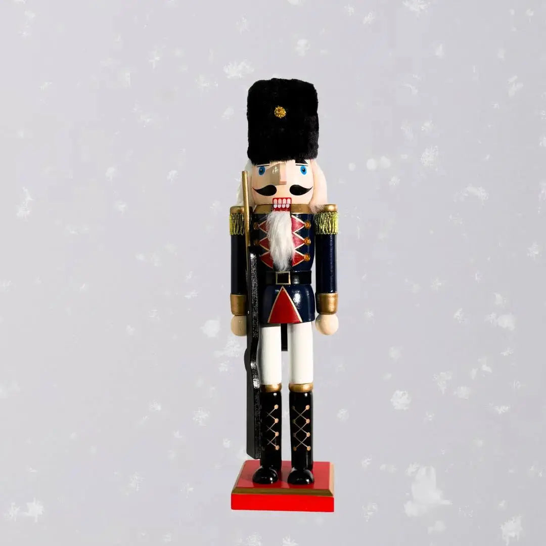 Christmas Wooden Nutcracker Decorative Figurine Design N