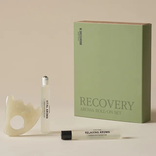 [W Dressroom x Teachers2] Recovery Aroma Roll-on Set (Roll-on 2 + Finger Gua Sha)
