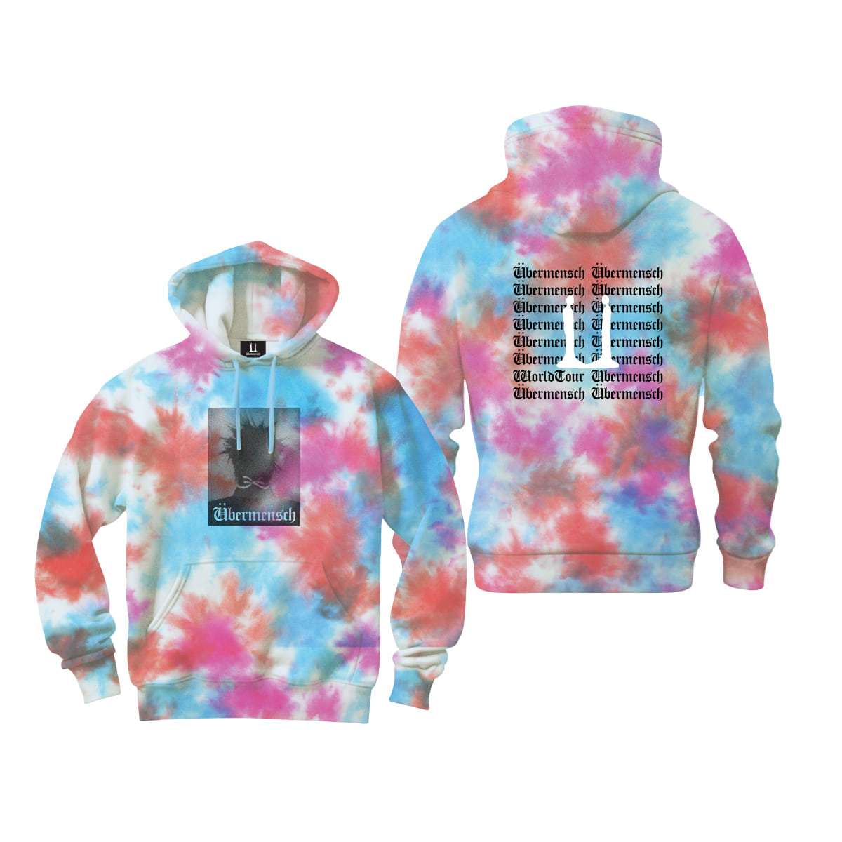 G-DRAGON Tie-Dye Hoodie - Multi Ver.