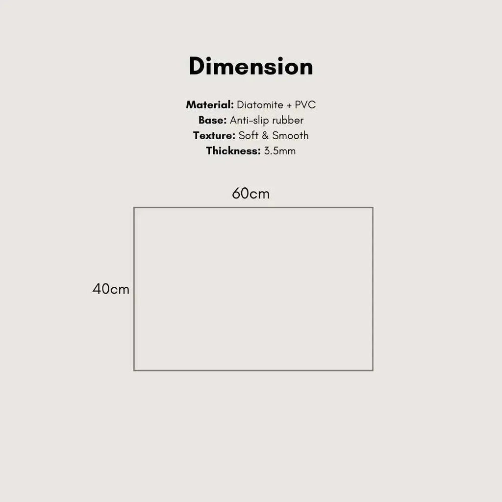 Roylser Diatomite Soft Mat - Design 7