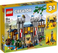 31120 LEGO 3 in 1 Medieval Castle CERTIFIED PRE-PWNED product image 1, provided for visual reference and product detail