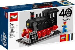 40370 LEGO Trains 40th Anniversary Set product image 1, provided for visual reference and product detail review