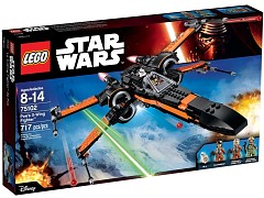 75102 LEGO Poe's X-Wing Fighter product image 1, provided for visual reference and product detail review