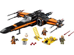 75102 LEGO Poe's X-Wing Fighter product image 2, provided for visual reference and product detail review