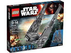 75104 LEGO Kylo Ren's Command Shuttle product image 1, provided for visual reference and product detail review