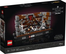 75339 LEGO Death Star Trash Compactor Diorama product image 1, provided for visual reference and product detail review