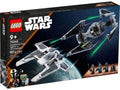 75348 LEGO Mandalorian Fang Fighter vs. TIE Interceptor product image 1, provided for visual reference and product detail