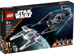 75348 LEGO Mandalorian Fang Fighter vs. TIE Interceptor product image 1, provided for visual reference and product detail