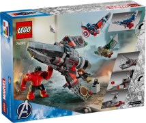 76292 LEGO Captain America vs. Red Hulk Battle product image 2, provided for visual reference and product detail review