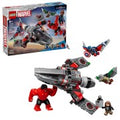 76292 LEGO Captain America vs. Red Hulk Battle product image 1, provided for visual reference and product detail review