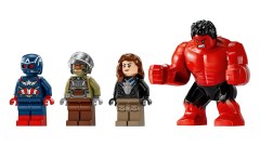 76292 LEGO Captain America vs. Red Hulk Battle product image 3, provided for visual reference and product detail review