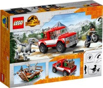 76946 LEGO Blue & Beta Velociraptor Capture PRE-OWNED CERTIFIED product image 1, provided for visual reference and product